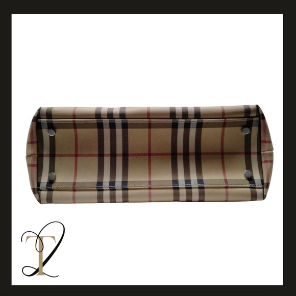 Authentic Burberry Check Tote - Picture 3 of 9